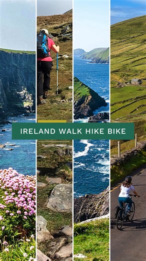 Love Ireland’s wild beauty? 🌿 Join our newsletter for trip ideas, hidden gems, and early-bird deals on Ireland hiking and cycling tours—tap Subscribe to get started. | Ireland Walk Hike Bike