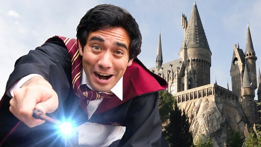 Zach King gets into a little #MagicalMischief in The Wizarding World of Harry Potter at Universal Orlando Resort. #ad | Universal Orlando Resort