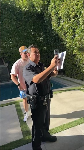 Police had to come for this…