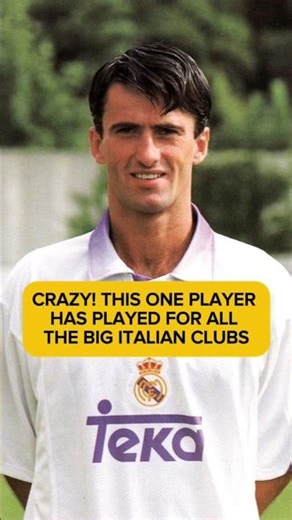 Crazy! This One Player Has Played for All the Big Italian Clubs