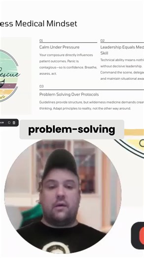 Wilderness medicine: think outside the box! Limited resources? Time for some creative problem-solving. Comment SKOOL to learn more! #WildernessSkills #SurvivalTips #OutdoorLife #Bushcraft #Skills