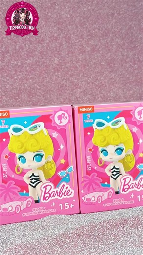 UNBOXING 2 BARBIE BLIND BOX MINISO
