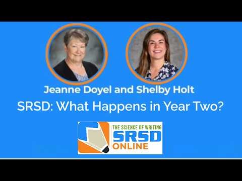Jeanne Doyel & Shelby Holt SRSD Years One and Two