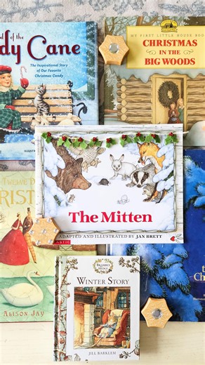 Ellie | Springtree Schoolhouse on Instagram: "✨Winter & Christmas Book Collab✨ This was so fun to create together! We’re two book-loving homeschool mamas, and we teamed up to share our favorite cozy winter/Christmas books. (Fun fact - we’re both called Ellie too! 🤭✨) This season was made for snuggling up under a blanket, sipping something warm, and reading with your kiddos! ❄️🥰 Here are the books we featured: • The Twelve Days of Christmas by @alisonjay17 • The Story Orchestra: The Nutcracker 