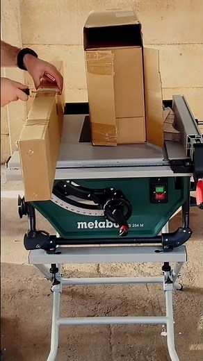 Metabo 254 TS M setup. #metabo #assemble #tablesaw #woodworking #diy #hobby #whatthehobby