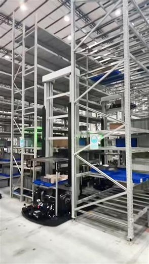 tray盘料箱机器人智能仓储解决方案 #机器人替代人工 #创作者中心 #创作灵感 tray盘料箱机器人智能仓储解决方案#智能仓储 #立体库