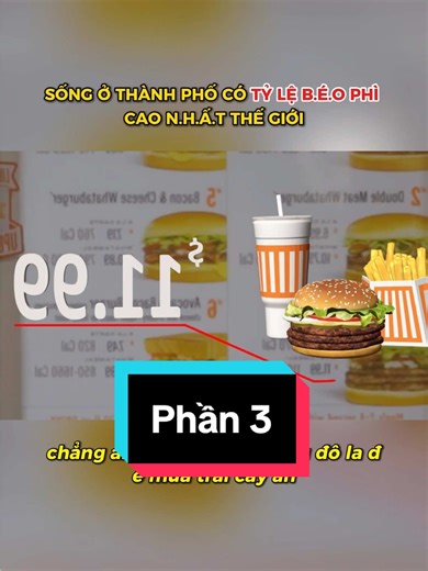(Phần 3) 24h sống ở thành phố có tỷ lệ béo phì cao nhất thế giới #giaitri #viral #beophi #chuyenla