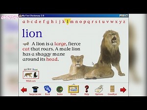 My First, Incredible Amazing Dictionary 2.0 - Wild Cats Sticker Hunt