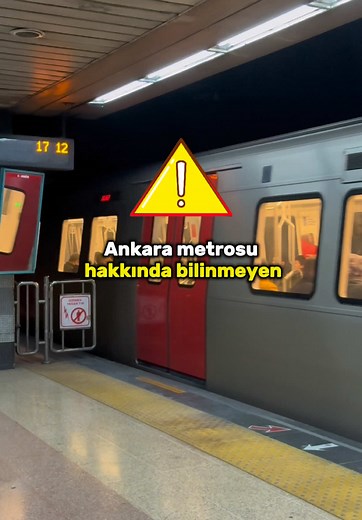 Ankara Metrosu Hakkında Bilinmeyen 6 Önemli Bilgi