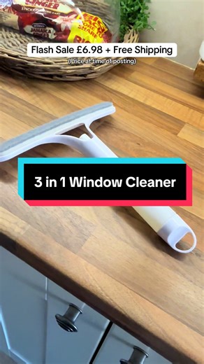3 in 1 Window Glass Cleaner for Streak-Free Shine