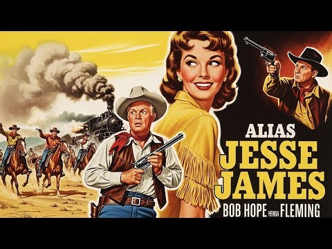 Bob Hope | Alias Jesse James | Watch the Full Western Comedy Movie!