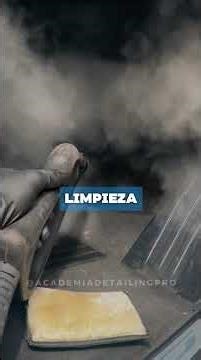 The professional order for detailing a car interior #shorts