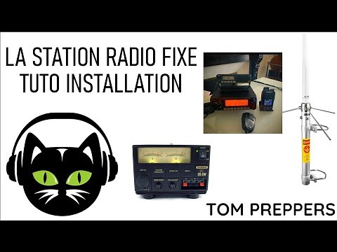 TUTORIEL matos installation Radio Fixe CIBI / CB / UHF / VHF