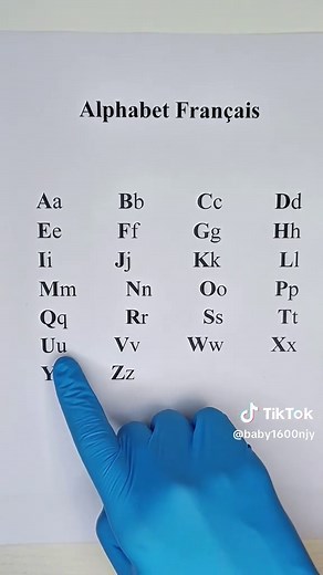 Apprendre l'Alphabet Français facilement