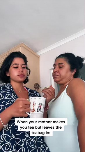 Nadia Jaftha and Mom Hilarious Tea Time Moment