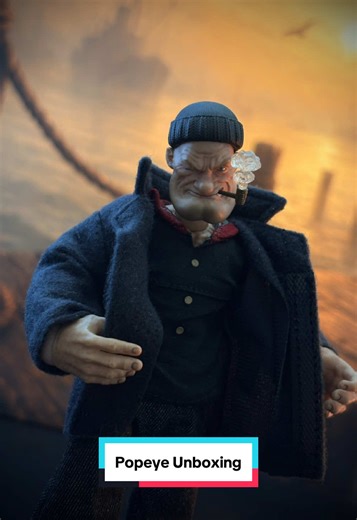 Mezco Toys - Popeye the sailorman figure unboxing. #popeye #popeyefigure #popeyeactonfigure #mezcotoys #mezcopopeye