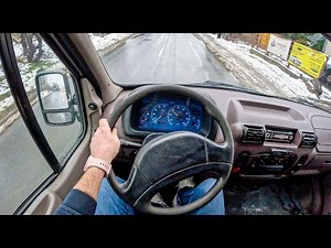 2001 Renault Master [2.8 TD 116HP] |0-100| POV Test Drive #1563 Joe Black