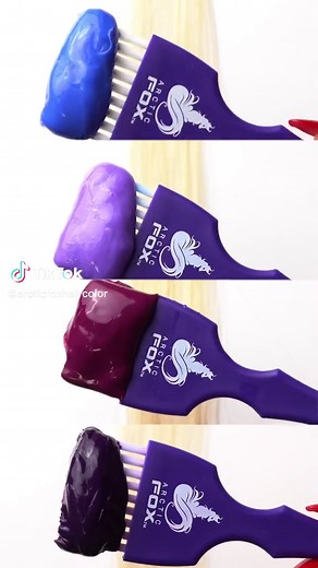 Arctic Fox Hair Dye Shades: Periwinkle, Violet Dream, Girls Night, & Purple AF