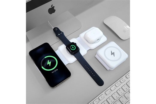 Cut the cords and clutter with this $32.99 3-in-1 wireless charging pad