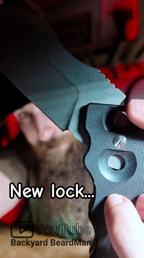Have you Ever seen a Knife lock like this?...