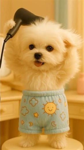 "Cutest Puppy Morning Routine Ever” “너무 귀여워서 심쿵💕강아지 아침 루틴" #CutePuppy #PuppyShower #PuppyMorning#강아지