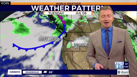 Summer heat and storms for Oregon Tuesday