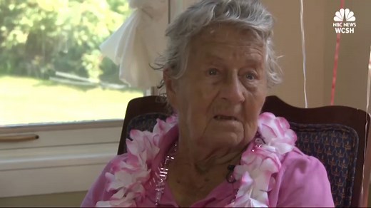 100-year-old woman credits love of wine for long life