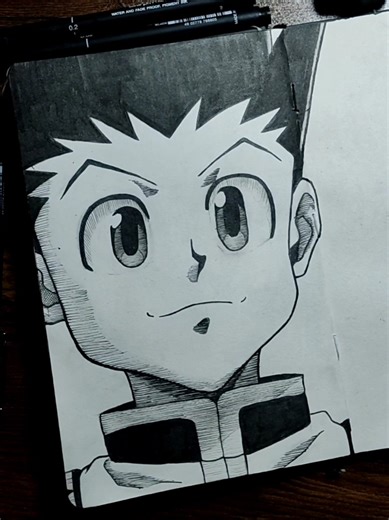 Drawing Gon Freecss: Unique Anime Art Techniques