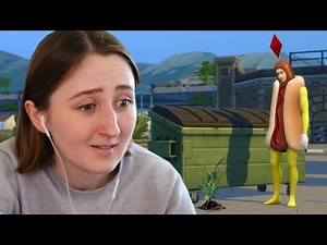 How long can my Sim survive with just a dumpster?