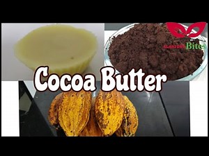 MAKE Your Own Cocoa Butter and Powder at HOME!