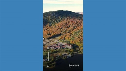 New Hampshire's colorful fall foliage captured in drone footage