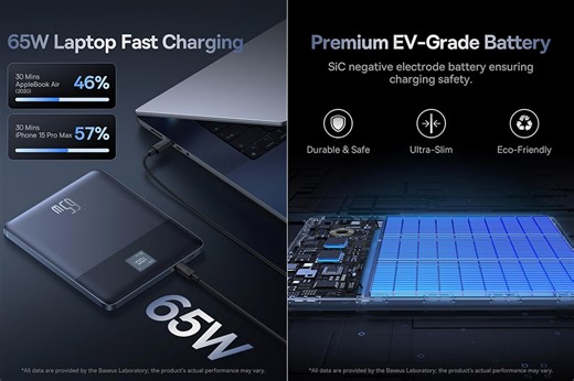 Don't Pay $80, Get a 12,000mAh Baseus Blade 2 Ultra-Thin Laptop Power Bank for $49.99 Shipped