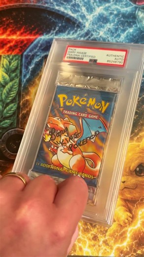 The OG charizard pokemon pack 🔥 #pokemon #pokemoncards #charizard