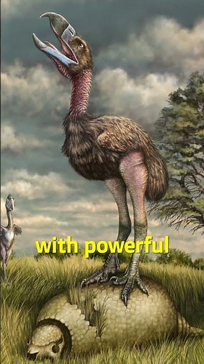 The Terror Birds Were So Terrifying #birds #paleontology