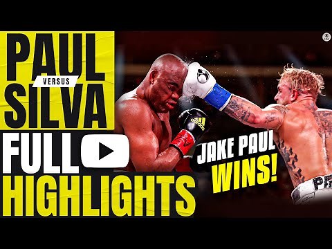 Jake Paul KNOCKS DOWN Anderson Silva late, wins via Unanimous Decision I FULL HIGHLIGHTS