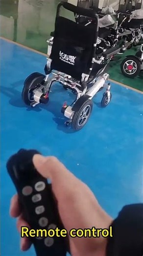 Demonstration of Remote Control Function for Electric Wheelchairs