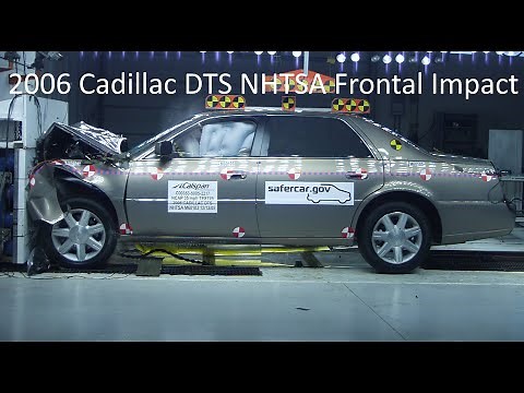 2006-2011 Cadillac DTS NHTSA Frontal Impact