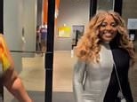 Sherri Shepherd stuns in silver ahead of Beyonce concert