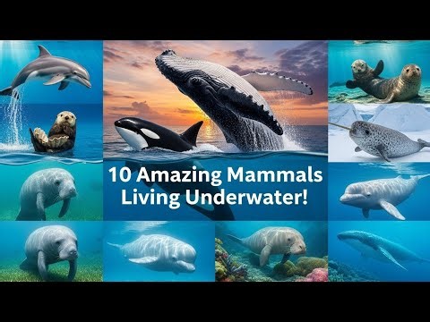 10 Amazing Mammals Living Underwater!