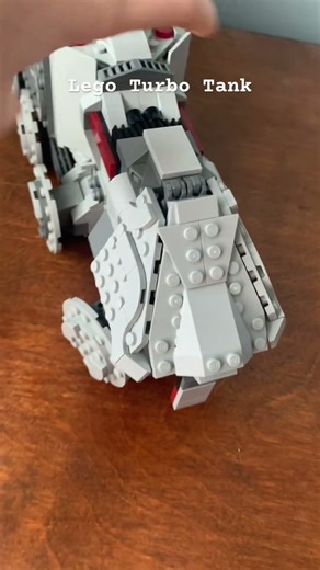 Lego Turbo Tank, alternate build of set 75337-1 by Haibricks #legostarwarsclonewars #legostarwars
