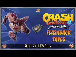 Crash 4: It's About Time OST - Flashback Tapes (All 21)
