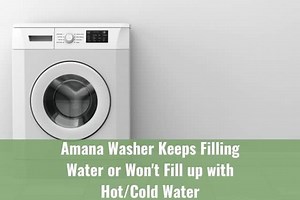 Amana Washer Keeps Filling Water or Won't Fill up with Hot/Cold Water - Ready To DIY