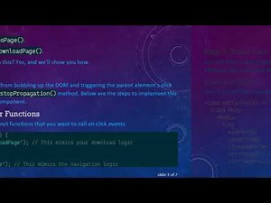 Using preventDefault and stopPropagation Effectively in React