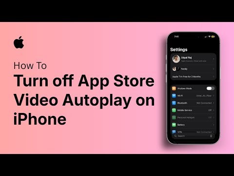 How to Turn off App Store Video Autoplay on iPhone