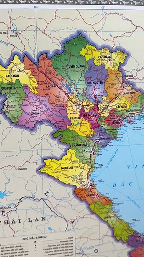 Bản đồ việt Nam #34tinhthanh #fyp #bandovietnam #bandomoivietnam #viral