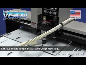 Engraving a Clover Design on Acrylic with Vision's 1624 Pro Engraver