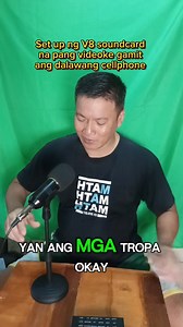 1.2K views · 38 reactions | Testing naten tong v8 soundcard pang videoke #videoke #v8 #tutorial | Christian M. Gonzaga | Facebook
