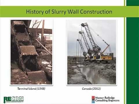 Slurry Wall - Hydraulic Barrier Application