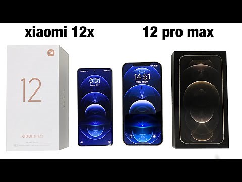 Xiaomi 12X vs iPhone 12 PRO MAX SPEED TEST