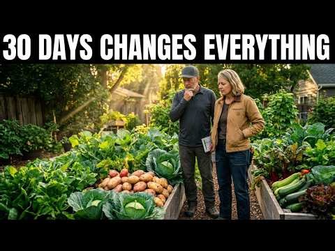 The 30 Day Plan to Start Your Survival Garden